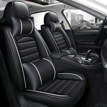 Кожаный Чехол для автокресла Isuzu Golf 4 Golf 5 Fiat 500 D-MAX mu-X, Автоаксессуары для стайлинга автомобилей