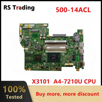Для Lenovo Flex 3-1435 Yoga 500-14ACL Материнская плата ноутбука С процессором A4-7210 F5501 X3101 5B20J40575 DDR3