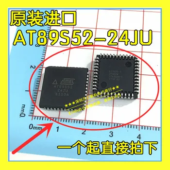 10 шт. оригинальный новый микроконтроллер AT89C52-24JU AT89C52-24JI PLCC44 и далее