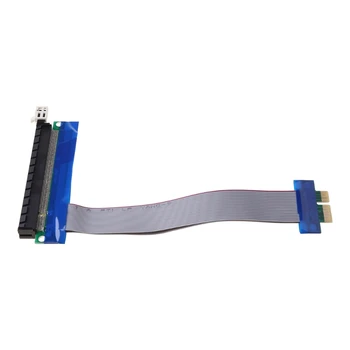Гибкий плоский кабель PCIe PCI для EXPRESS от 1x до 16x Удлинитель Riser FFC PCI-E 1x-1