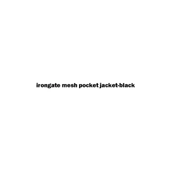 куртка с сетчатым карманом irongate-черный