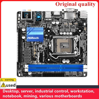Используется Для материнских плат ASROCK H97M-ITX/ac H97M-ITX MINI ITX LGA 1150 DDR3 16 ГБ Для настольной материнской платы Intel H97 SATA III USB3.0