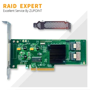 Карта RAID-контроллера ZUPOINT LSI 9211-8I 6 Гбит/с PCI E SATA SAS FW: P20 HBA Карта расширения IT-режима Для ZFS FreeNAS unRAID