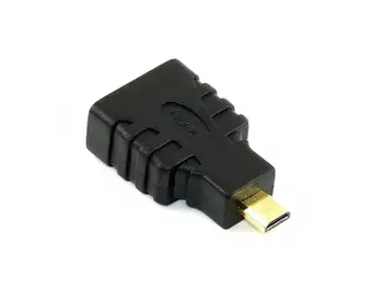 Адаптер Waveshare HDMI-совместимый Женский адаптер Micro HDMI-совместимый мужской адаптер, подходит для Raspberry Pi 4B