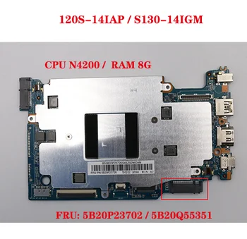 FRU: 5B20P23702 5B20Q55351 для Lenovo 120S-14IAP S130-14IGM материнская плата ноутбука с процессором N4200 оперативной памятью 8 ГБ 100% тестовая работа