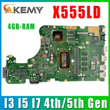 X555L A555L K555F F555L Материнская плата Для ASUS X555LD X555LP X555LN X555LB X555LI X555LF X555LJ X555LDB Материнская плата ноутбука i3 i5 i7