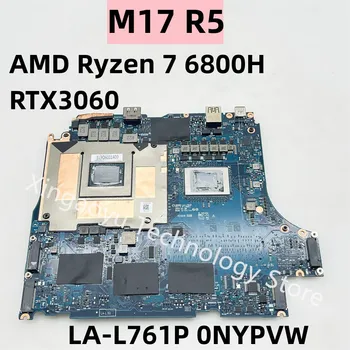 Для DELL ДЛЯ Alienware M17 R5 Материнская плата Ноутбука AMD Ryzen 7 6800H RTX3060 Материнская плата ноутбука LA-L761P 0NYPVW CN-0NYPVW NYPVW