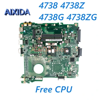 AIXIDA DA0ZQ9MB6C0 MBNBP06002 MBR9Y06001 основная плата для ACER 4738 4738Z 4738G 4738ZG материнская плата ноутбука PGA989 HM55 бесплатный процессор