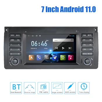 7-Дюймовый Сенсорный экран Для BMW E39 Android 11 Мультимедиа 1 + 16G/2 + 32G GPS Навигация 2 Din WiFi Bluetooth Авторадио