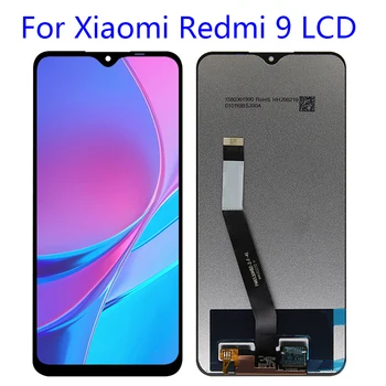 Новый для Xiaomi Redmi 9 ЖК-дисплей с сенсорным экраном, дигитайзер, подходит для REDMI 9 LCD M2004J19G, запасная часть дисплея, 6,53 дюйма