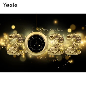 Yeele 2022 Happy New Year Фон Для Фотосъемки Золотые Пятна Декор Для Вечеринки Фон Для Фотосессии Детская Фотостудия Реквизит Для Фотосъемки