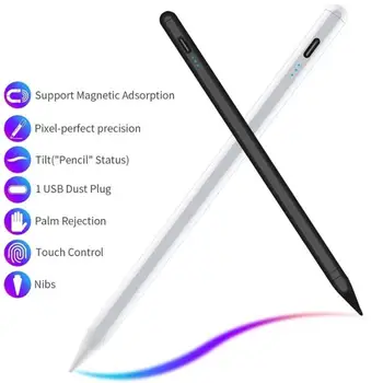 Для Apple Pencil, Стилус для отвода ладони, Аксессуары для iPad 2022 2021 2019 2018, Цветная сенсорная ручка Air 5 Mini для iPad Pencil