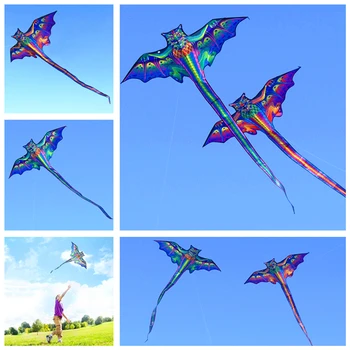 бесплатная доставка 3d воздушный змей дракон для детей воздушный змей нейлоновые игрушки воздушный змей летающий орел детская воздушная змея линия вэйфан птица воздушный змей