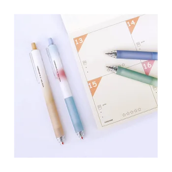 6 шт. выдвижных гелевых ручек с острием 0,5 мм, гелевые ручки с черными чернилами