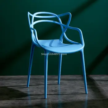 Роскошные Дизайнерские Эргономичные Уличные Обеденные стулья в скандинавском стиле, Современная мебель для гостиной El Hogar Lounge, Уличная мебель для салона