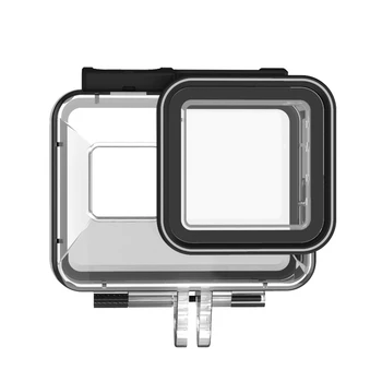 Для GoPro Hero 8 Прозрачный Портативный водонепроницаемый чехол для защиты Корпуса, Коробка для дайвинга, Аксессуары для подводной камеры