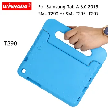 Чехол для Samsung Galaxy Tab A 8,0 2019 SM T290 T295 T297 ручной противоударный EVA чехол для всего тела с ручкой-подставкой для детей