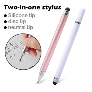 Универсальный стилус 2в1 для планшета для рисования с емкостным экраном сенсорная ручка для мобильного телефона Ipad Samsung Tab Smart Pencil Аксессуары