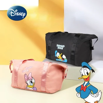 Оригинальная дорожная сумка Disney Donald Duck, повседневная Модная женская дорожная сумка Большой емкости, высококачественная спортивная сумка, багажная сумка