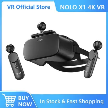 Nolo X1 4K VR Гарнитура All-in-one Версии 6DoF 3D Смарт-Очки Виртуальной реальности VR Соматосенсорное Устройство HD Video Movie Player