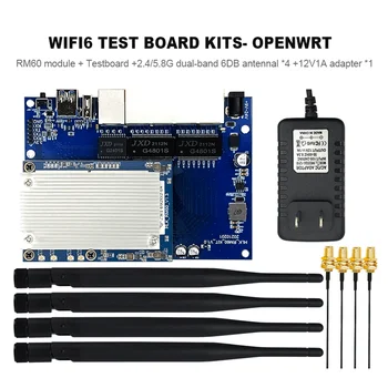 Модуль беспроводной маршрутизации WiFi6 RM60 AX Gigabit 5G двухдиапазонный последовательный порт WiFi модуль OpenWRT плата разработки MT7621/MT7975/MT7905