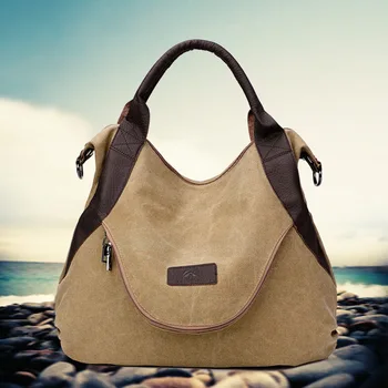 Модная простая женская сумка, холщовая сумка Большой емкости, сумка-тоут Return To The Ancients, однотонная сумка через плечо