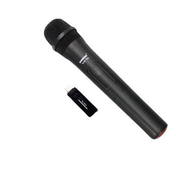 Беспроводной микрофон V10 подходит для динамиков/усилителей/компьютеров/камер, портативного микрофона с интерфейсом USB