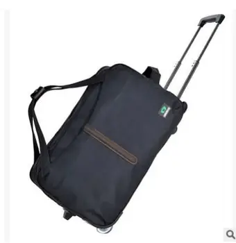 брендовая сумка для ручной клади, чемодан на колесиках, дорожная сумка на колесиках для женщин, мужская дорожная сумка на колесиках, Оксфордская дорожная сумка на колесиках