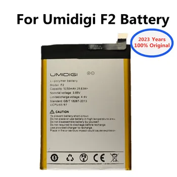2023 Года Высококачественная Батарея Umidigi Для UMI Umidigi F2 F 2 Bateria 5150 мАч Сменные Батареи В наличии + номер для отслеживания