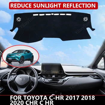 Крышка приборной панели автомобиля для Toyota C-HR 2017 2018 2020 CHR C HR, Защитный коврик, Солнцезащитный Козырек, коврик для приборной панели, коврик для Авто, Ковер