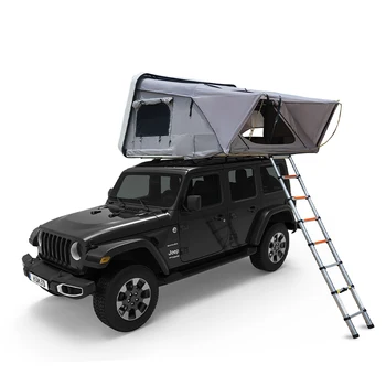 4WD Легкий 4-местный Тент на крыше автомобиля Land Cruiser с мягкой оболочкой из алюминиевого сплава, коробка для палатки на крыше автомобиля с жесткой оболочкой, Тент на крыше автомобиля для кемпинга