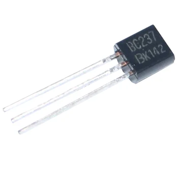 50ШТ BC237B транзистор npn 45V 0,1A 0,5 Вт TO92 новый