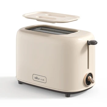 Автоматический Тостер для хлеба, Бытовой Тостер, 2 Ломтика Тостов для Завтрака, Мини-Машина для приготовления Сэндвичей