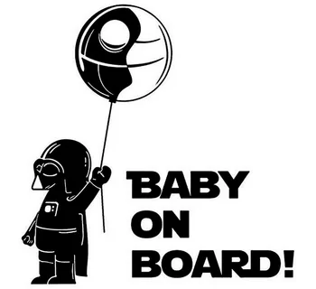 Ребенок-астронавт на борту Креативный Автомобильный стикер С рисунком Автомобильные бамперы Внешние Аксессуары Виниловые наклейки