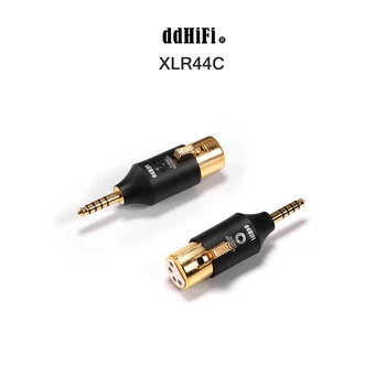 Переходник DDHiFi XLR44C Balanced XLR 4Pin на 4,4 мм, адаптирующий традиционные кабели наушников XLR 4Pin к устройствам с разъемом 4,4 мм