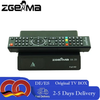 5 шт. ZGEMMA H8.2H Enigma2 Linux TV BOX 1080P HD Спутниковый ресивер DVB-S2X + DVB-T2/C H2.65 Цифровой Декодер Спутниковых рецепторов