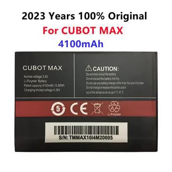 100% Новый Аккумулятор CUBOT MAX 4100 мАч, Запасной аккумулятор для мобильного телефона CUBOT MAX, в наличии