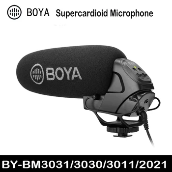 BOYA BY-BM3031 Микрофон Суперкардиоидный Конденсаторный Микрофон для интервью Емкостный микрофон для цифровой зеркальной видеокамеры Canon Nikon