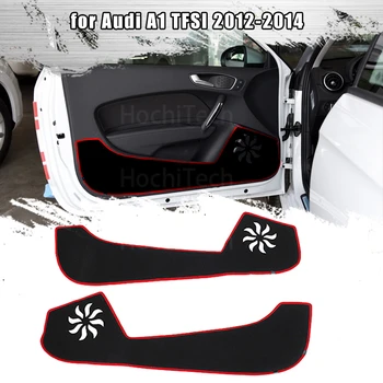 Внутренняя защита двери, боковая кромка, наклейка, защитный ковер, автомобильная дверь, противоударная накладка, наклейка для Audi A1 TFSI 2012-2014