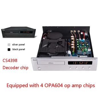 Высококачественный CD-плеер MU3, Профессиональный проигрыватель Hi-FI Fever, USB-Декодирование без потерь, Цифровой оптоволоконный интерфейс CS4398 DAC