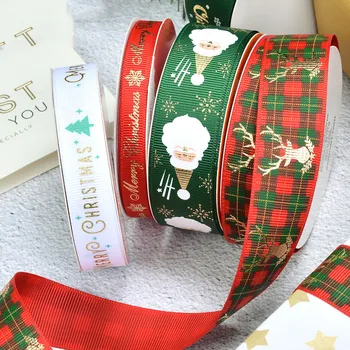 Подарочная Упаковочная лента Рождественская Подарочная Упаковочная лента, Украшение Ручной работы, Лента для торта, окружающая