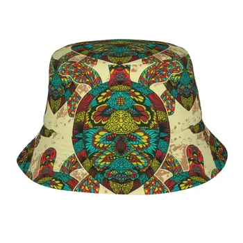 Шляпа с морскими черепахами, Модная Солнцезащитная кепка, Уличная шляпа рыбака для женщин и мужчин, Подростковые Пляжные кепки, Рыболовная кепка