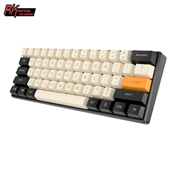 61 Клавиша General PBT Keycaps двухцветная Литьевая OEM Механическая клавиатура Keycap для RK61 SK61 GK61 K617 Gamer Keyboard
