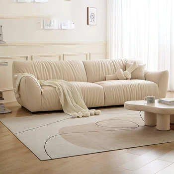Современные диваны для гостиной изогнутые секционные белые ленивые диваны для гостиной Puff модульные Poltrone от Velluto House Furnitures