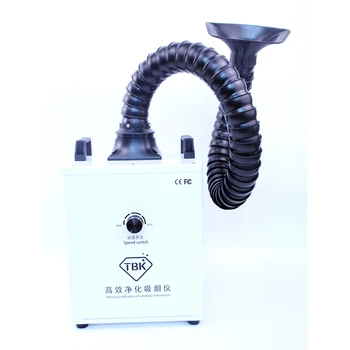 Вытяжка дыма Лазерный резак С HEPA фильтром 220 В Прибор для курения С высокой фильтрацией, Очиститель дыма TBK