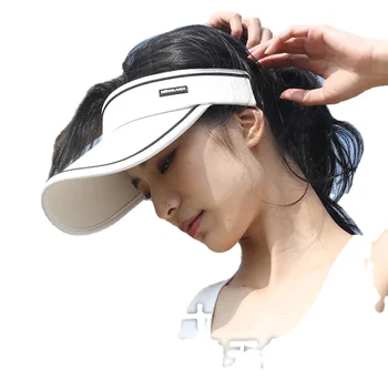 Новая женская кепка для гольфа с защитой от солнца, пустой верх для занятий спортом на открытом воздухе