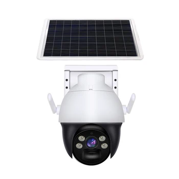 WESECUU PTZ-камера 4-мегапиксельная HD-камера Наружная WIFI Беспроводная камера видеонаблюдения с Автоматическим отслеживанием Наблюдения