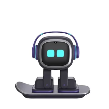 Робот AI Интеллектуальный Голосовой чат Электронный Питомец Эмо Маленькая ночная лампа Многоязычный Интеллектуальный Разговорный робот