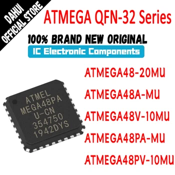ATMEGA48-20MU, ATMEGA48A-MU, ATMEGA48V-10MU, ATMEGA48PA-MU, ATMEGA48PV-10MU, микросхема MCU ATMEGA48 ATMEGA IC QFN32 в наличии, 100% новая